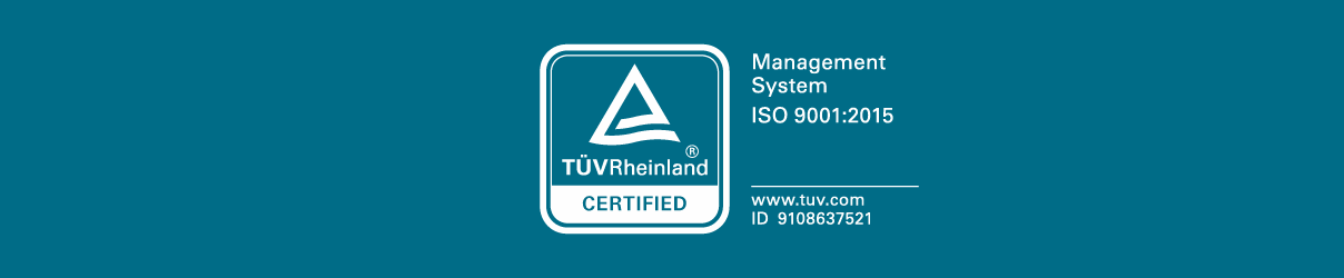 TÜV Rheinland Certified